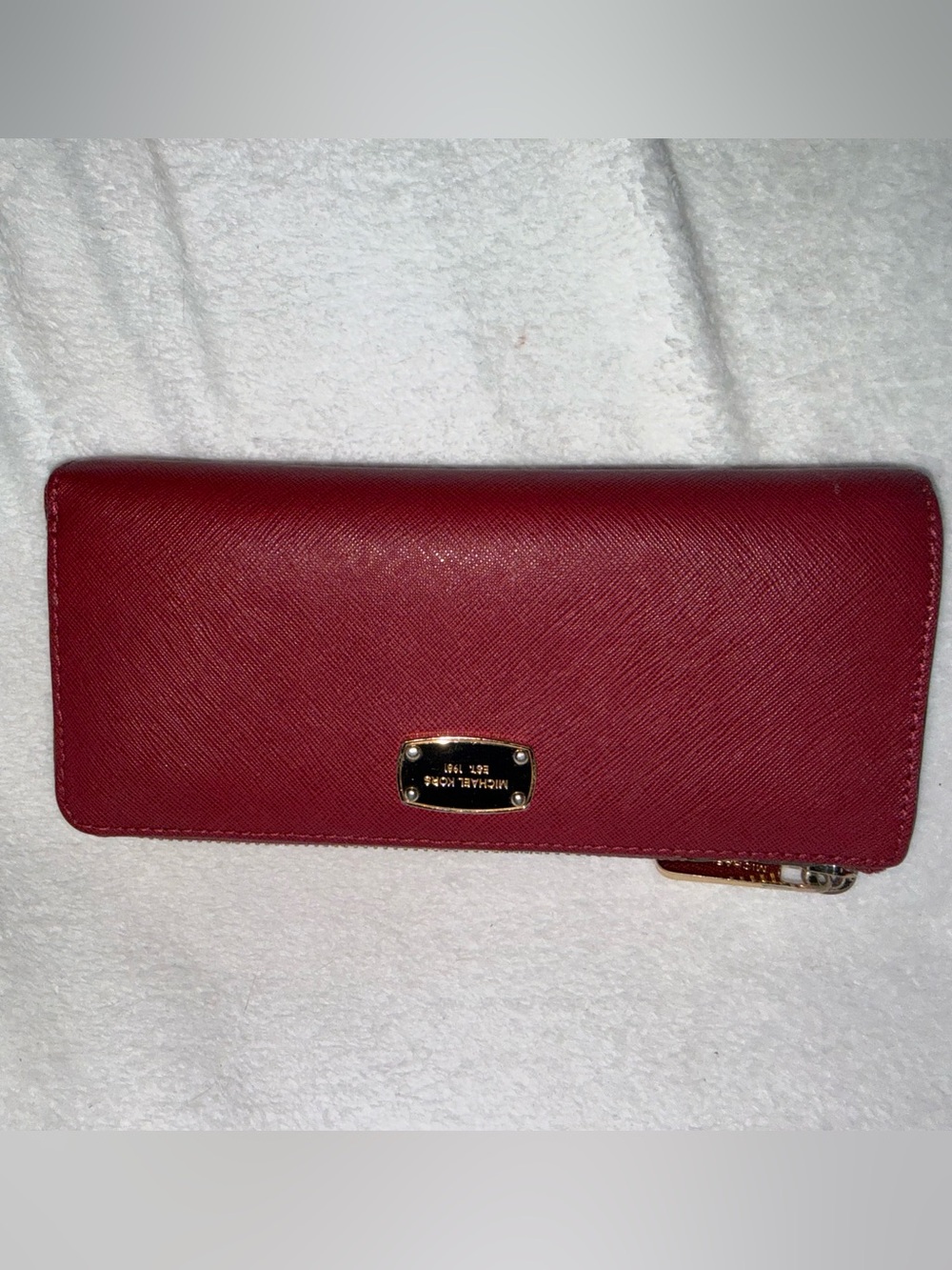 Michael Kors Kellen Medium Embossed Leather Satchel with Matching Wallet - Picture 8 of 11
